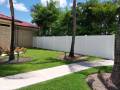 Crisp White Lakeland Fence