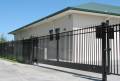 Aluminum Fence and Trackless Slide gate