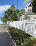 Sundance Picket Fence & Ixora Bushes